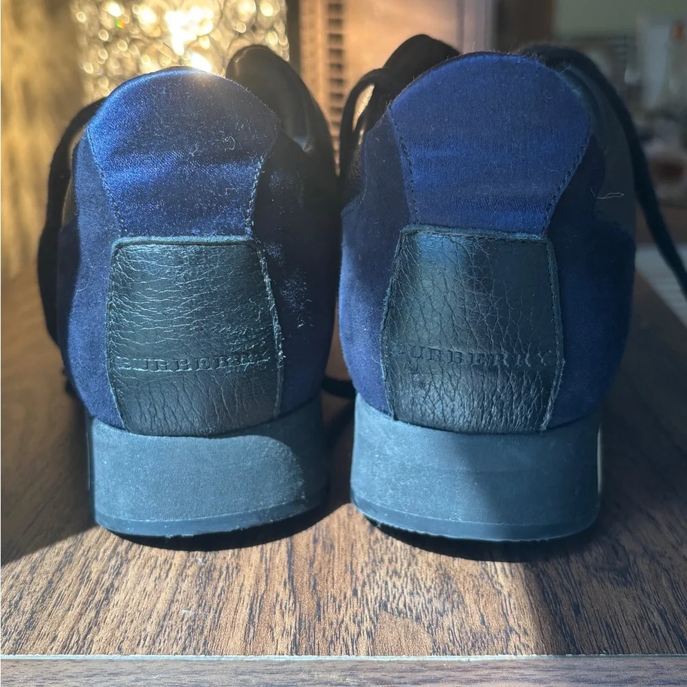Burberry Black and Navy Sneakers - Picture 3 of 9